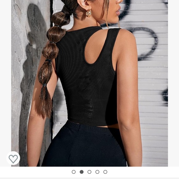 Cowprint Crop Tank - Picture 7 of 7